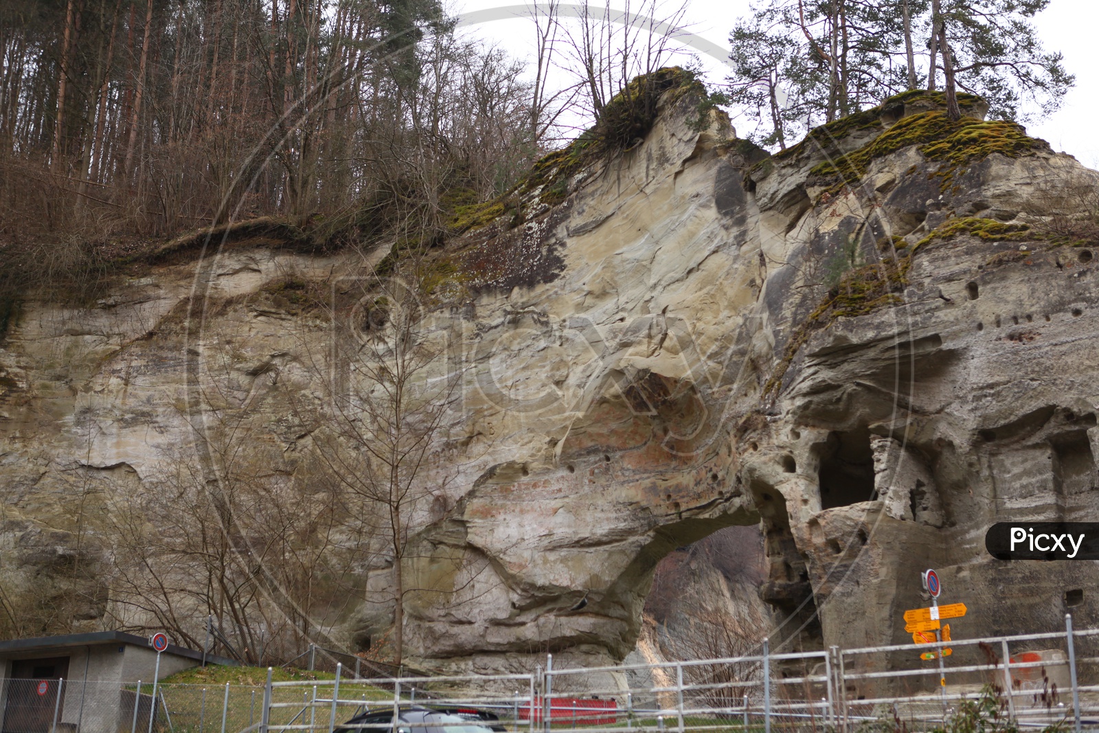 Naturally Formed Rock Caves