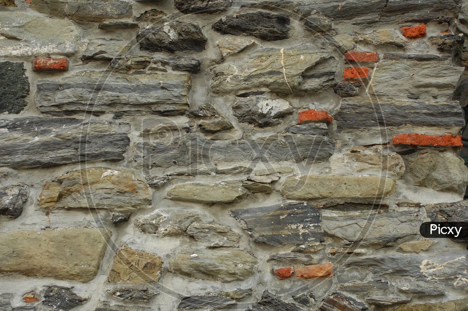 Close up of rock wall - Texture