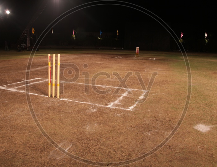 Empty Cricket ground