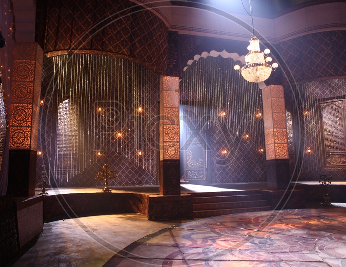 Interior Design of Sets in a Movie Shoot