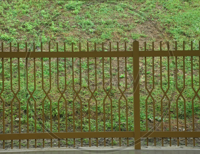 Iron fence