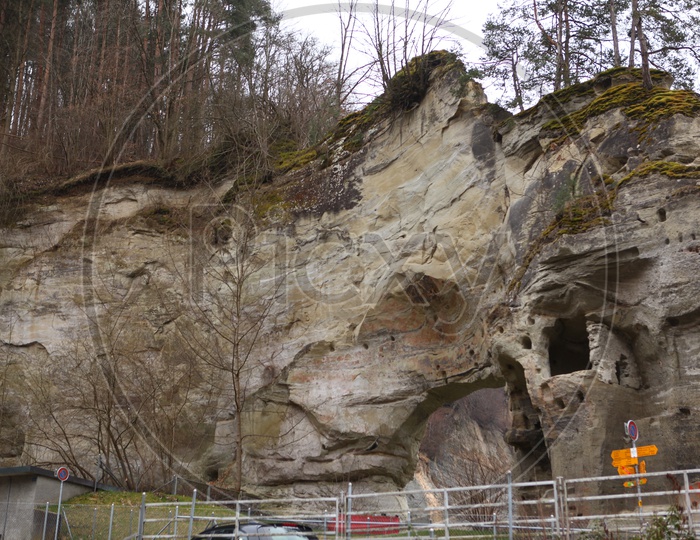 Naturally Formed Rock Caves