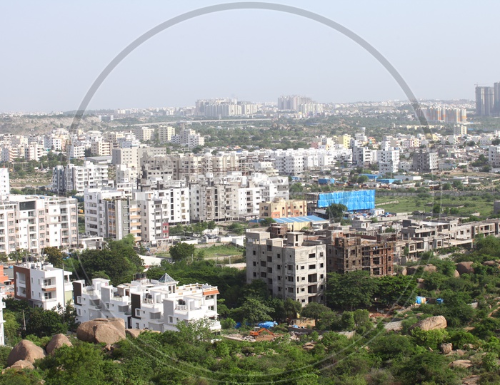 Hyderabad city view