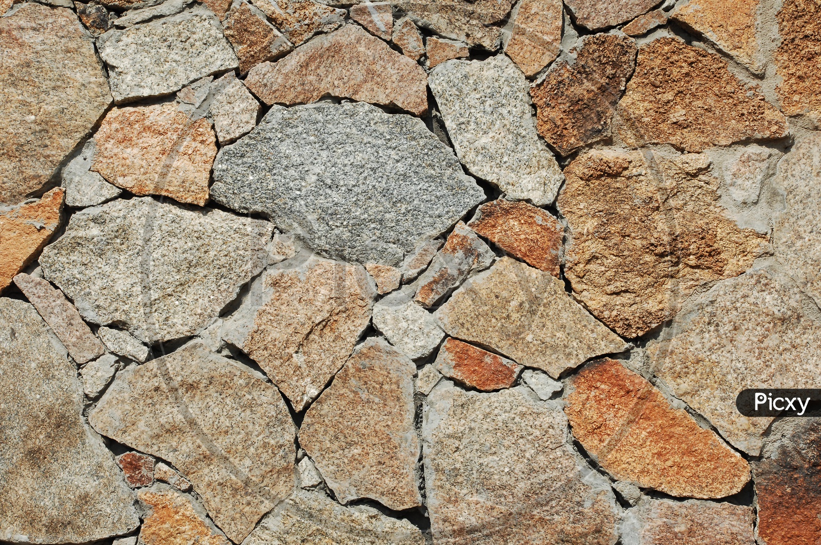 Close up of rock walls - Texture