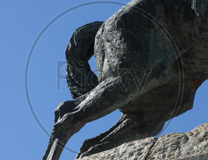 Image of Statue of horse's legsNP667526Picxy