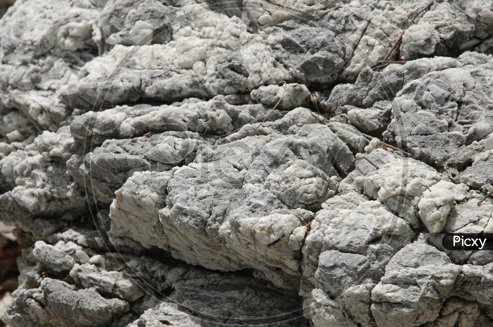 Close shot of rocks