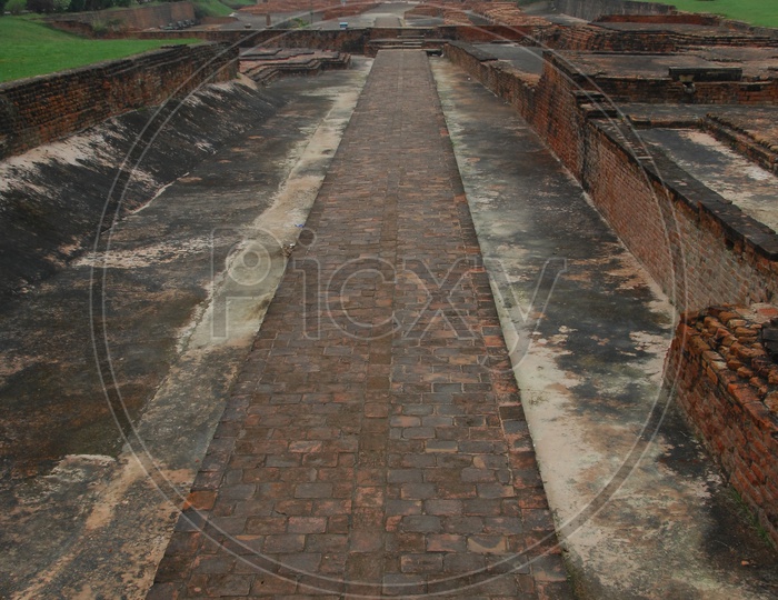 Sarnath excavated site