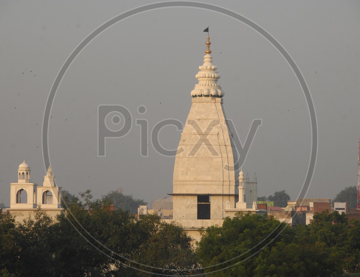 Iskon Temple Shrine  In Varanasi