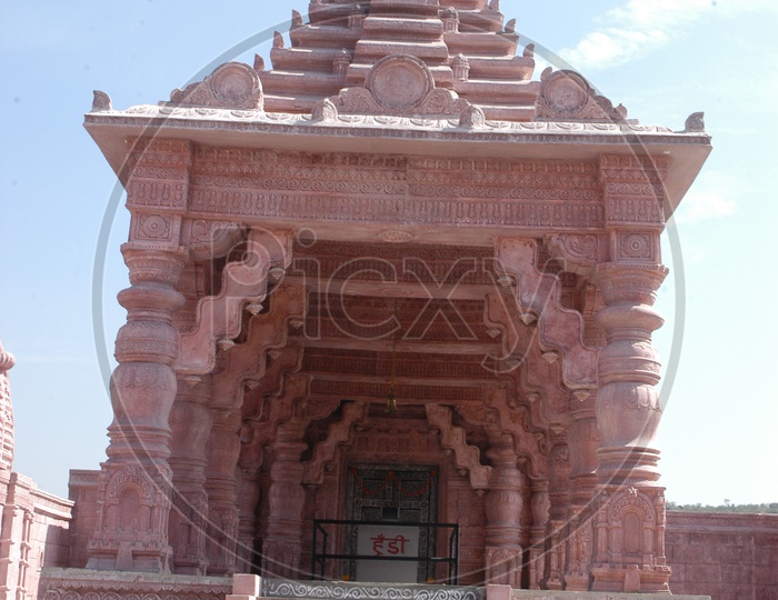Indian Hindu temple Shrine