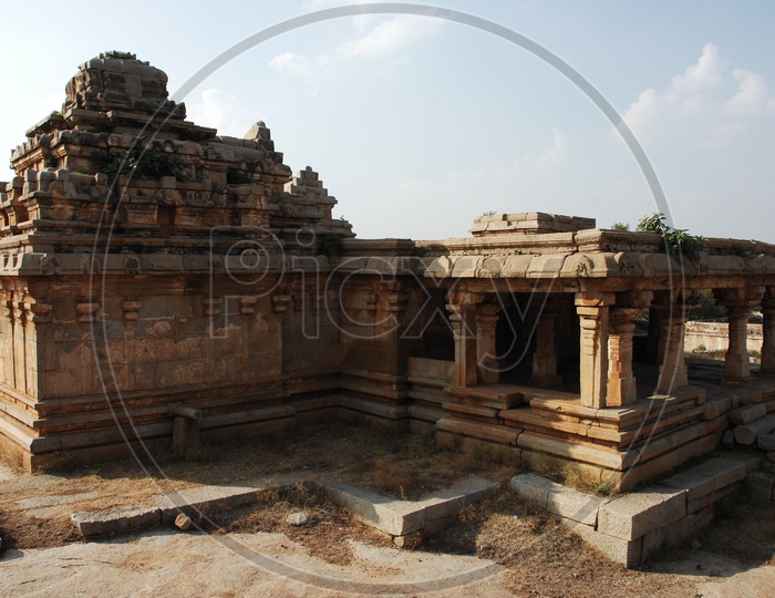 Ancient stone carved temple