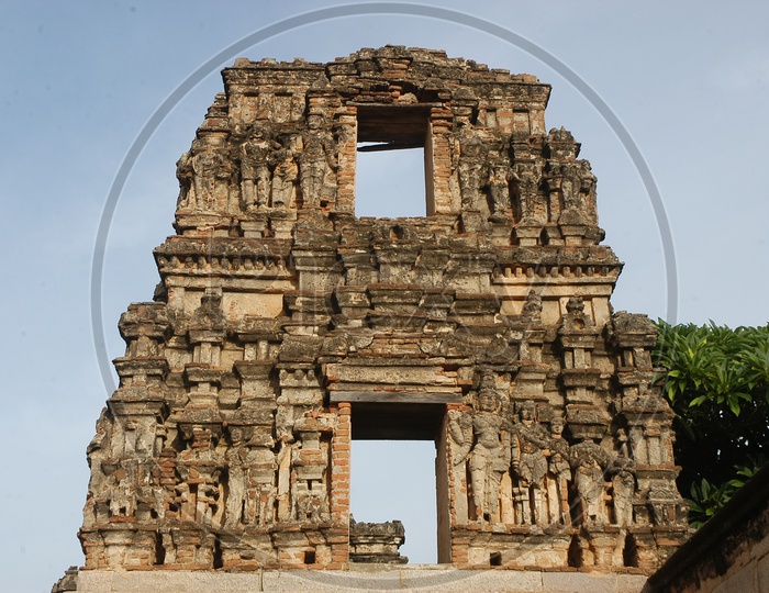 Ancient Hindu temple Shrine