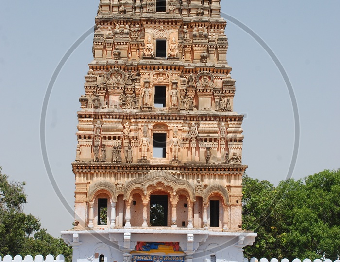 Gopuram of kondandarama temple
