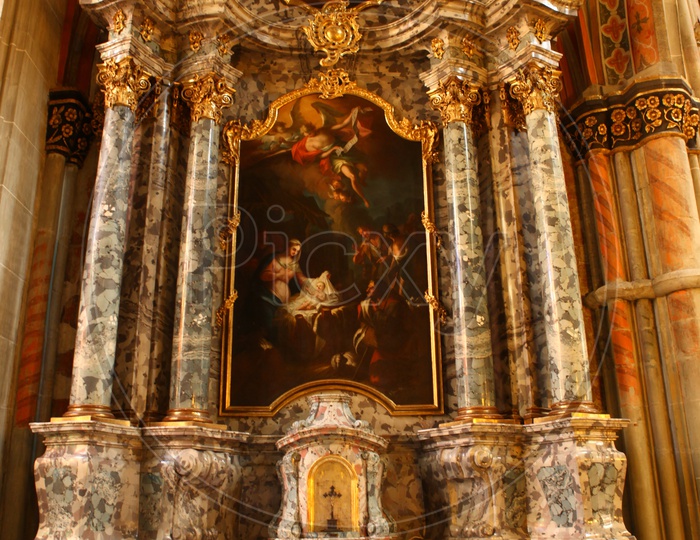 Altar of the Cathedral of Bern