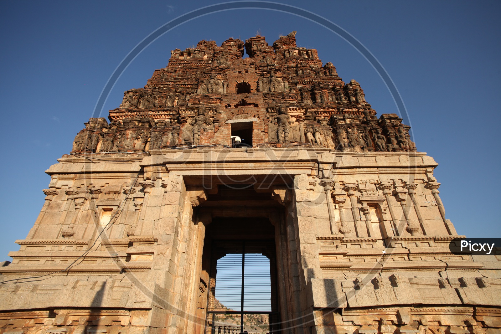Gopuram of  Vijaya Vittala Temple