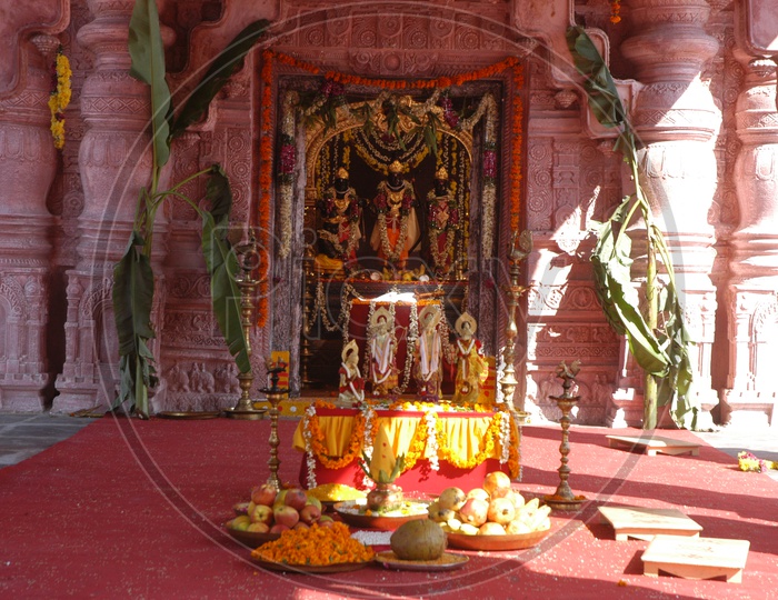 Lord Rama temple With idols