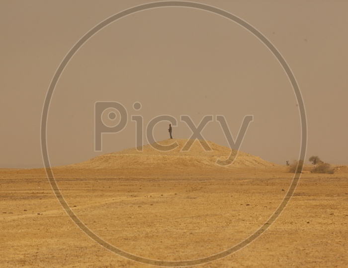 A desert in Rajasthan