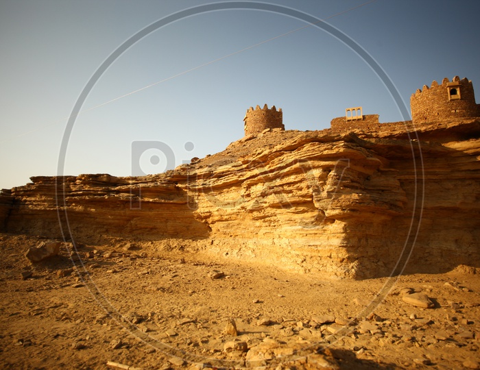 Ruins in the desert