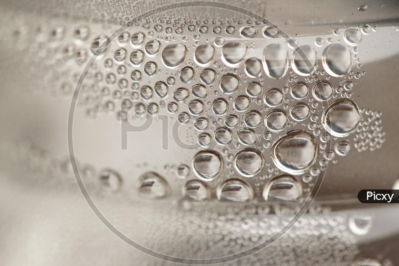 Close up shot of water drops
