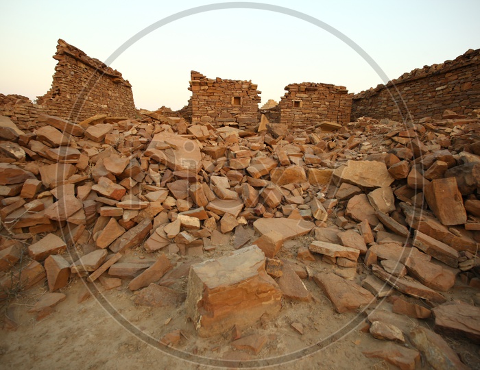 Ruins in the desert