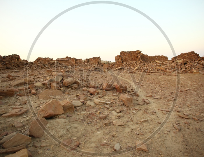 Ruins of the desert