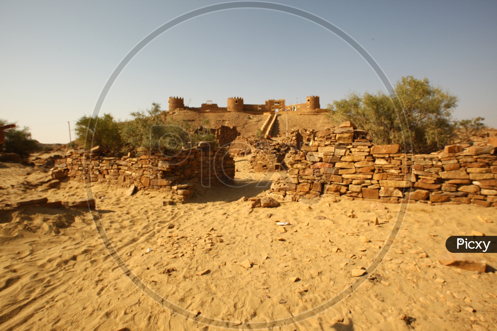Ruins of the desert
