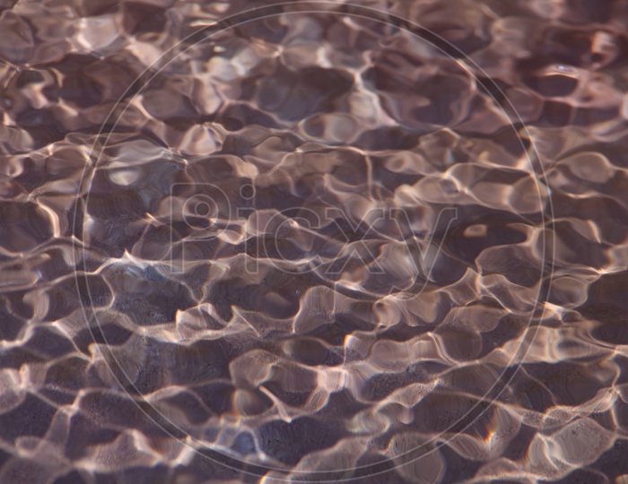 Texture Of Ripples in Water