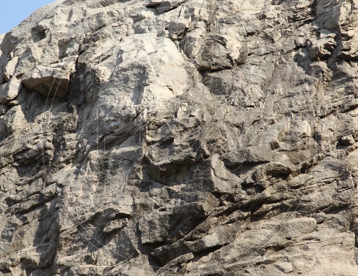 Close up of a rock