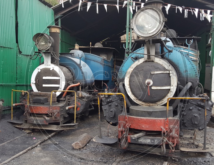 Twin steam engine taken by Unesco world heritage