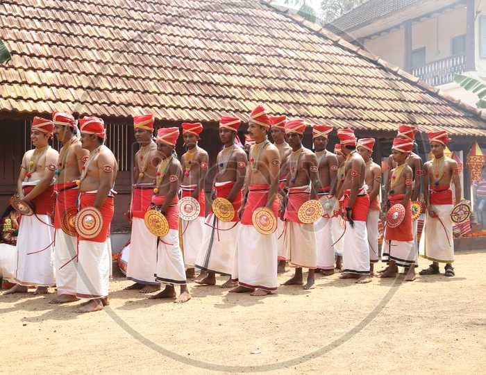 Kerala Traditional Dancers as a Group