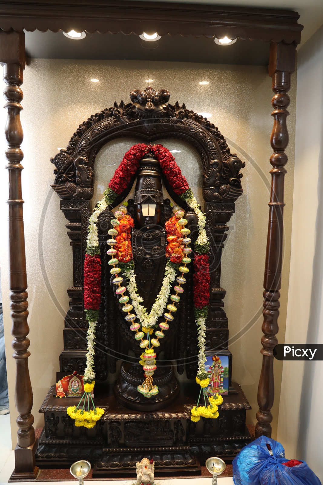Hindu God Lord Venkateshwara Idol