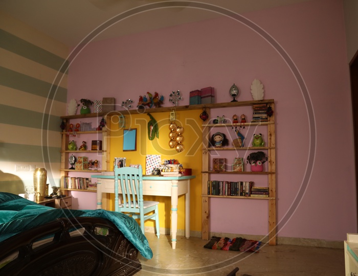 Interior design of a kids bedroom