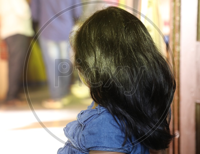Indian girl portrait short hair hi-res stock photography and images - Alamy