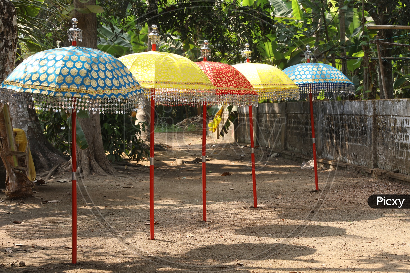 Colourful Traditional  Umbrellas