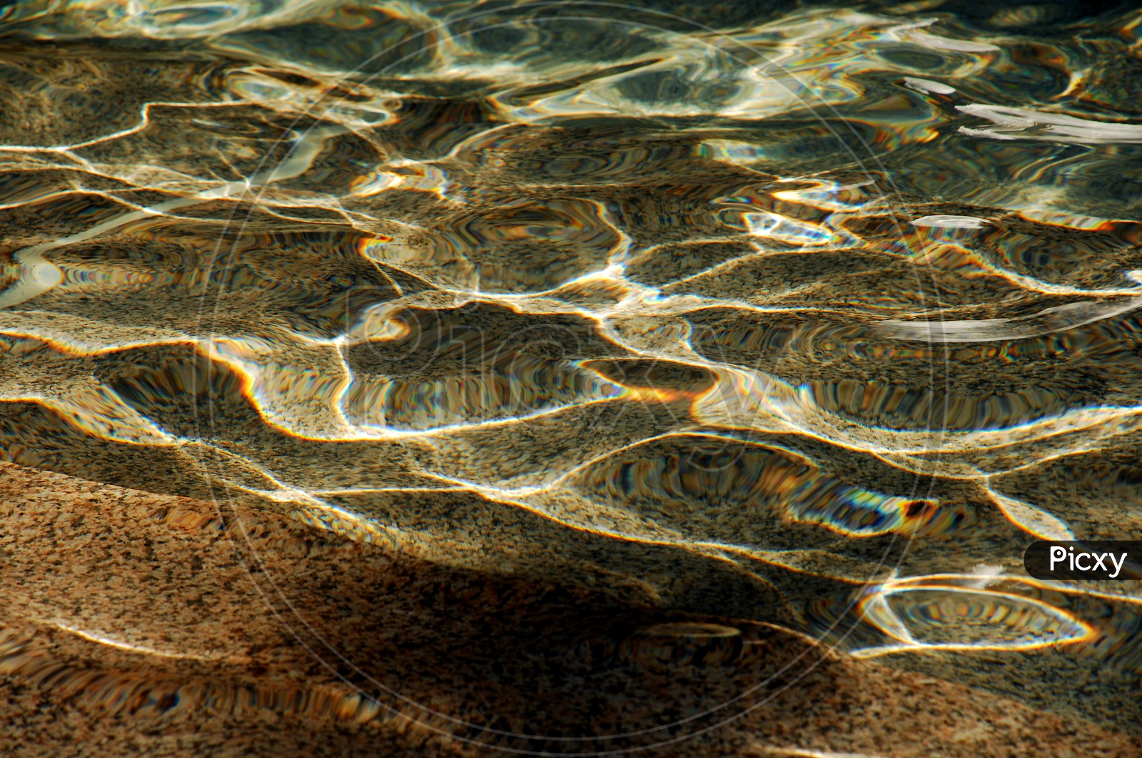 water waves abstract