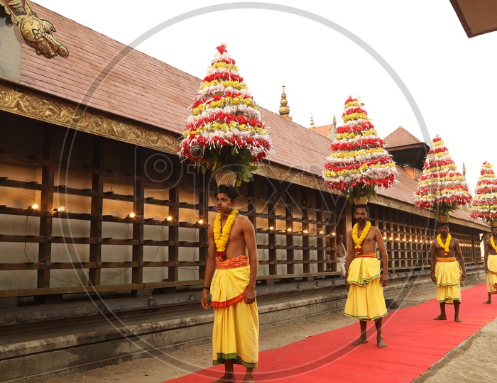 traditional Procession Dancers in Kerala