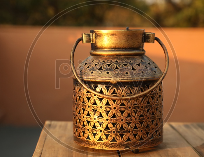 Brass Antique Metal Lantern