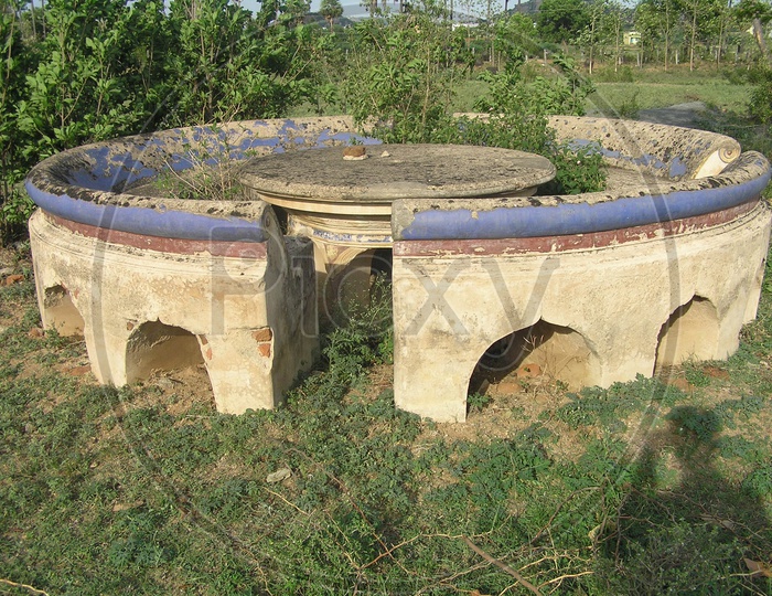Old Ruins Of a Well Like Construction