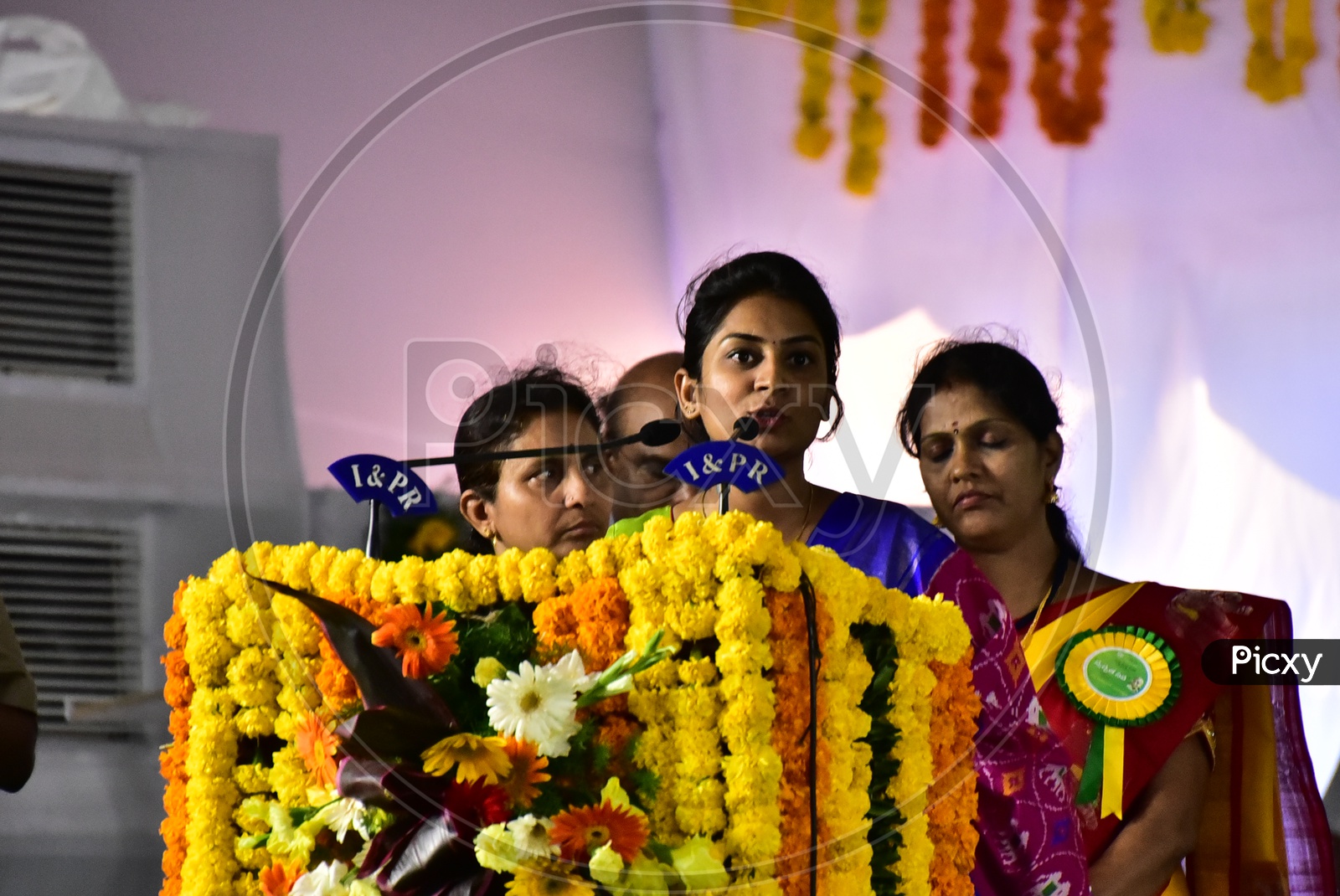 Women during the launch of Swachh Andhra Mission
