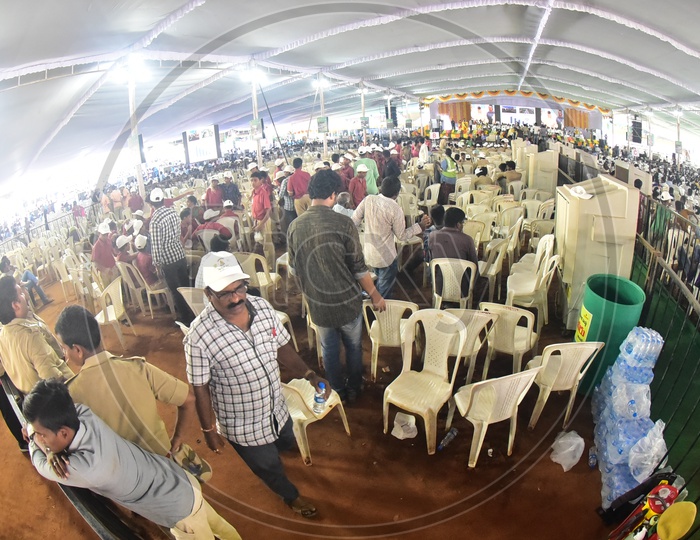 Audience during the launch of Swachh Andhra Mission