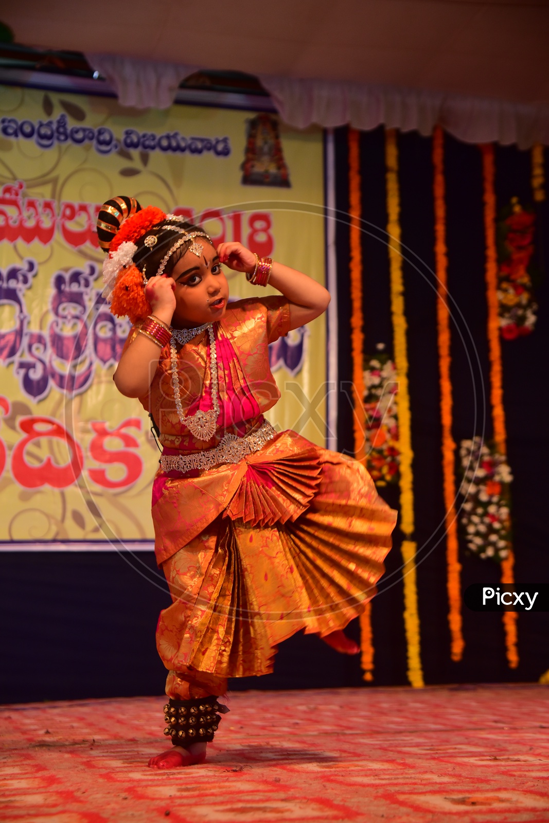 Classical Dancer performing on stage