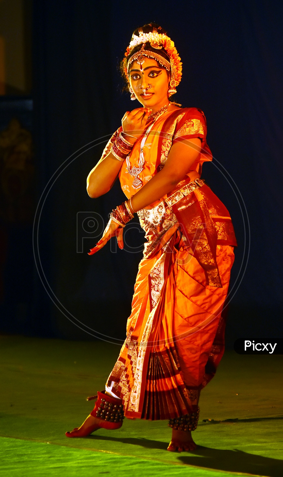 bharatanatyam dancer