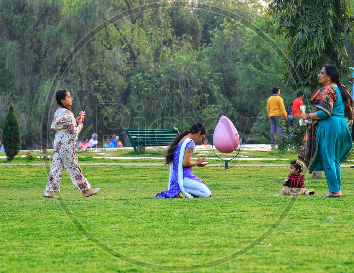 People enjoying in the Park