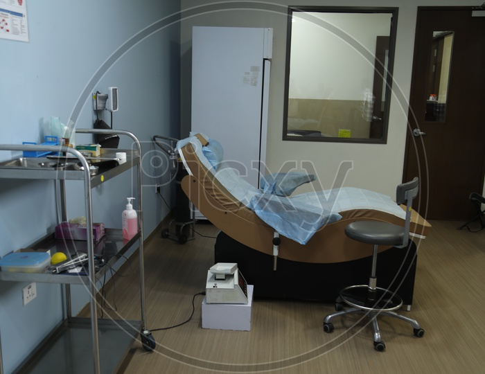 Patients recovery bed in a Hospital