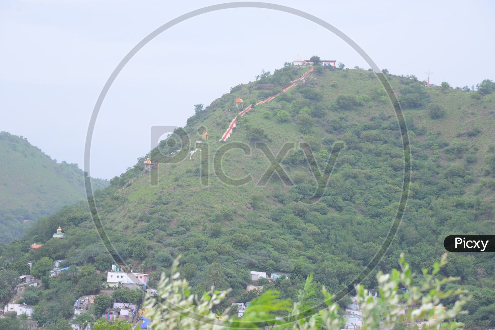 Hill top Hindu Temple