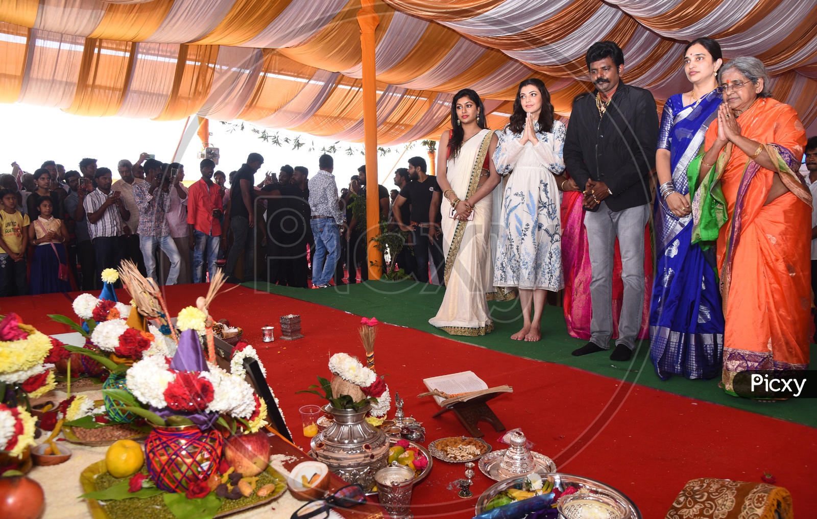 Actress Kajal Agarwal At an Event