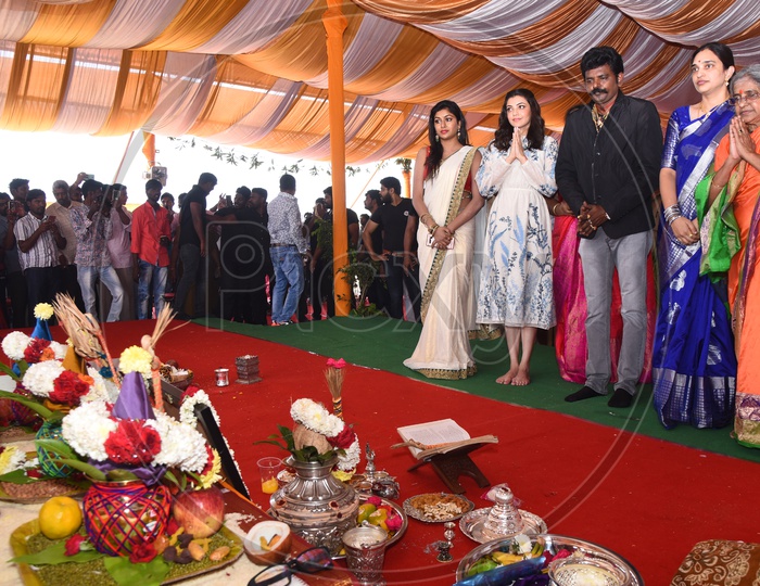 Actress Kajal Agarwal At an Event
