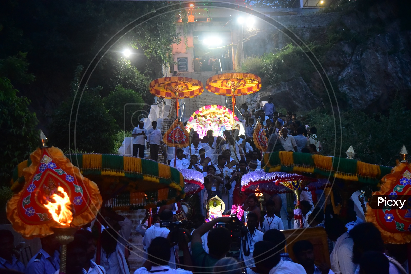 Hindu God Procession