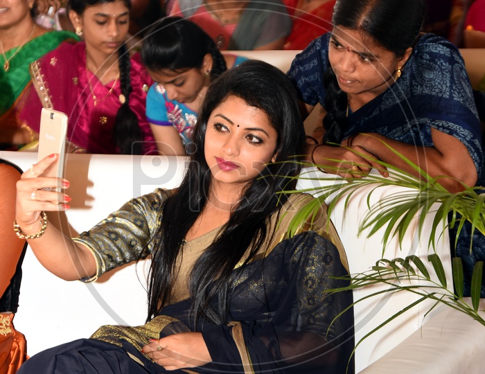 Navya Swamy TV Serial Actress In a Event