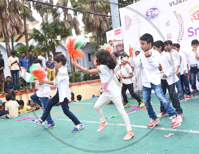 Students Dancing on Stage In a Event