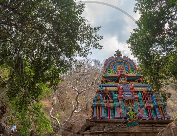 Yeguva Sri Ahobila Narasimha Swamy Temple, Ahobilam, Kurnool Dist., Andhra Pradesh.